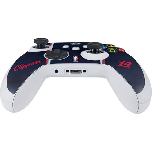 NBA Los Angeles Clippers Distressed Red Xbox Series S Controller Skin